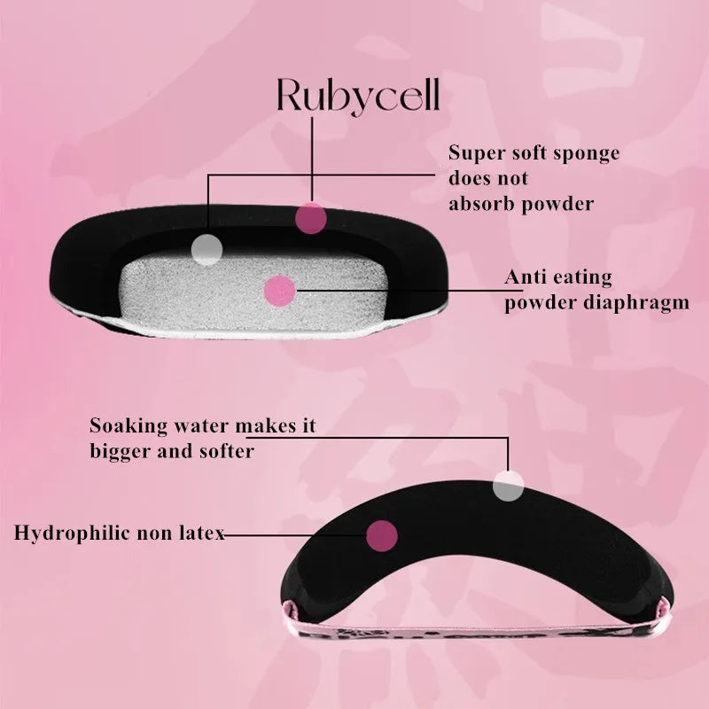 Lishu Set 5 Puff Make-up Multiuso