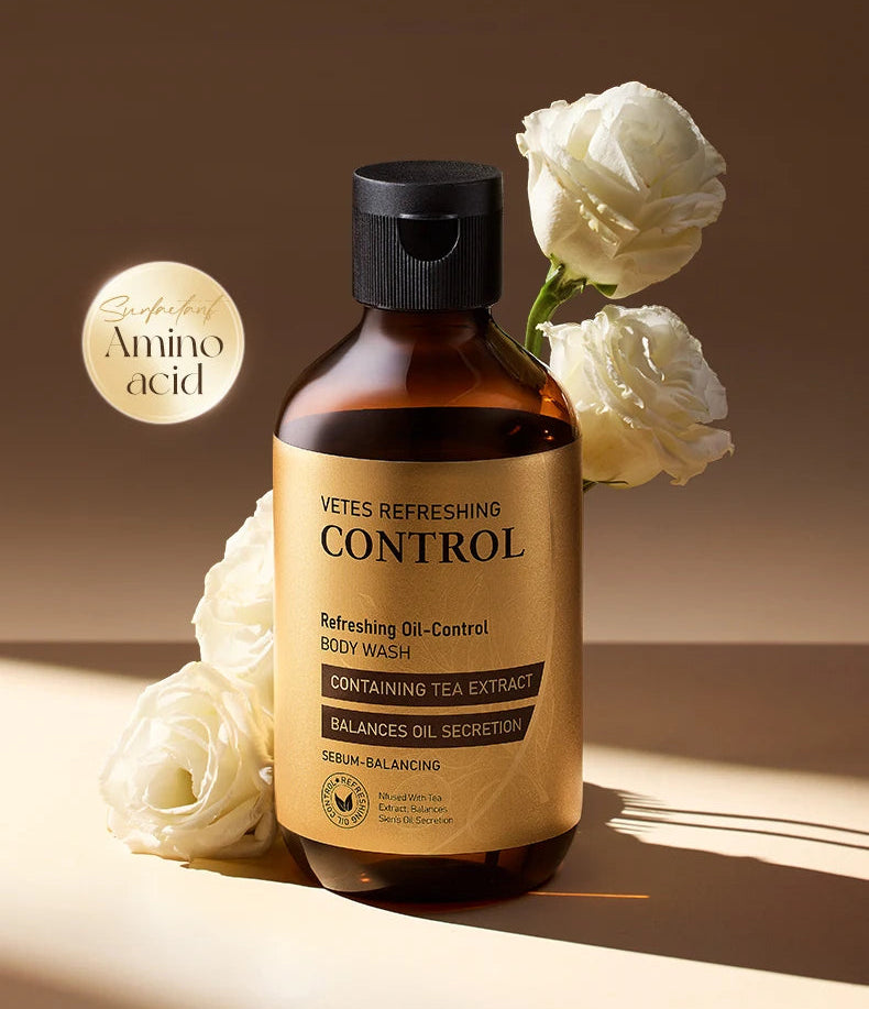 Vetes Body Wash 260ml – Gel Doccia al Profumo di Tè