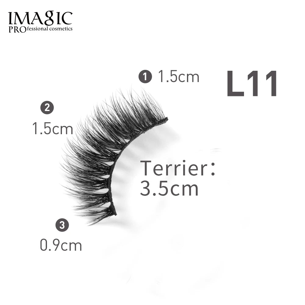 IMAGIC 3D Mink Effect Lashes – 10 Paia