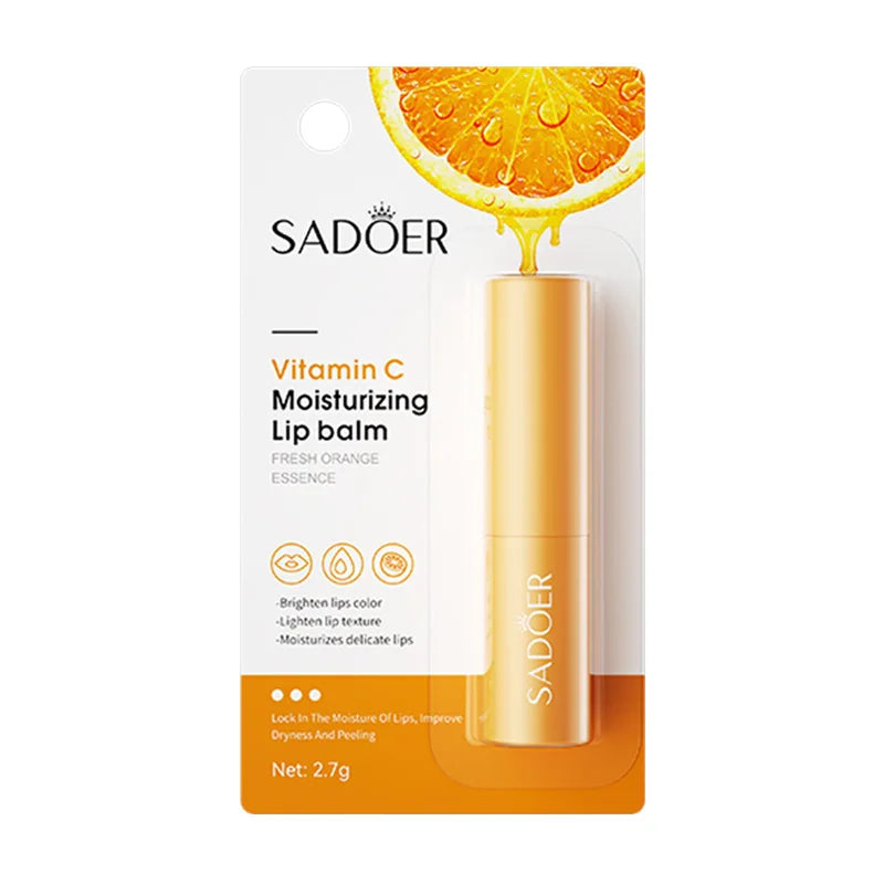 SADOER Lip Balm – Coconut, Aloe Vera & Vitamin C
