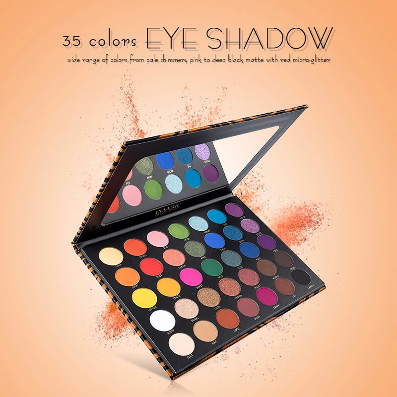 IMAGIC Professional 35-Color Eyeshadow Palette