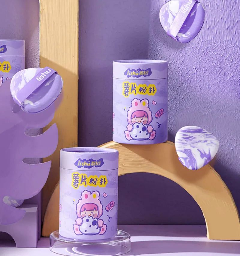 Lishu Set 6 Puff Marble