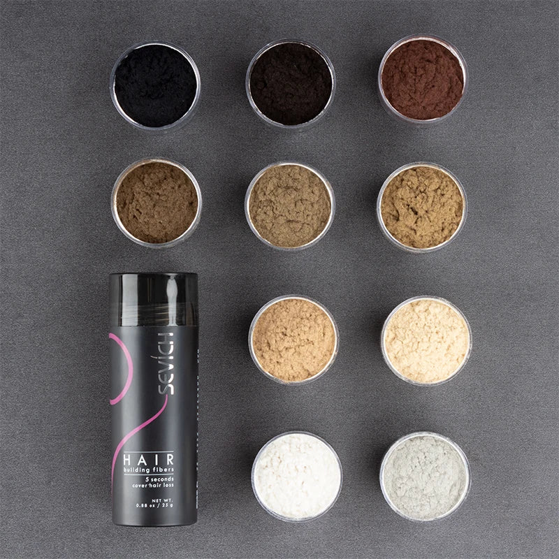 SEVICH Hair Building Fibers – Fibre per Capelli più Folti e Densi