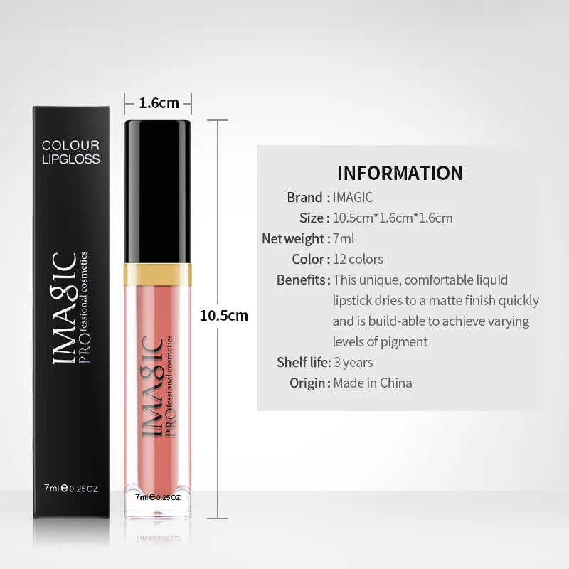 IMAGIC Waterproof Liquid Lipstick (7ml)