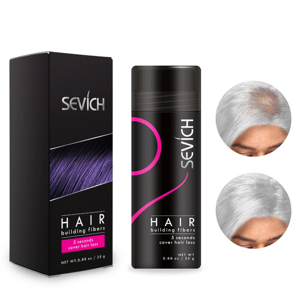 SEVICH Hair Building Fibers – Fibre per Capelli più Folti e Densi