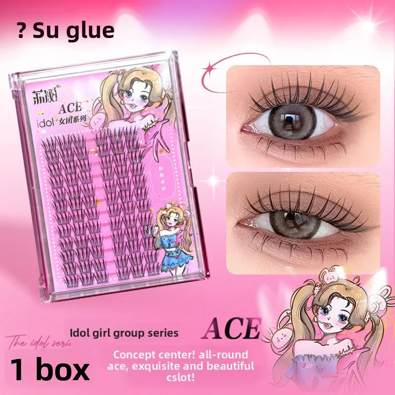 Lishu Ciglia Finte Girl Group Series 10-12mm