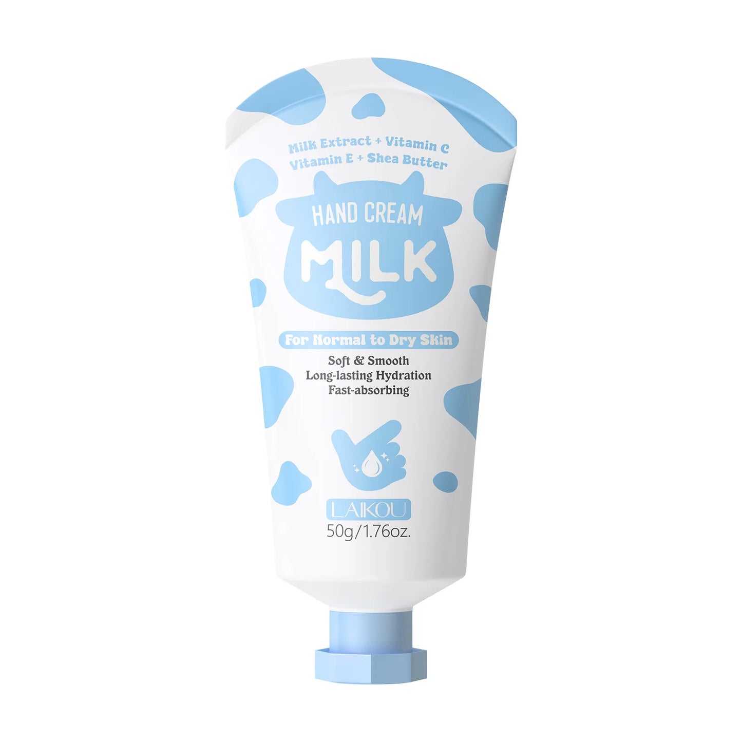 LAIKOU 10PCS Milk Nourish Skincare Set – Face & Hand Dual Care