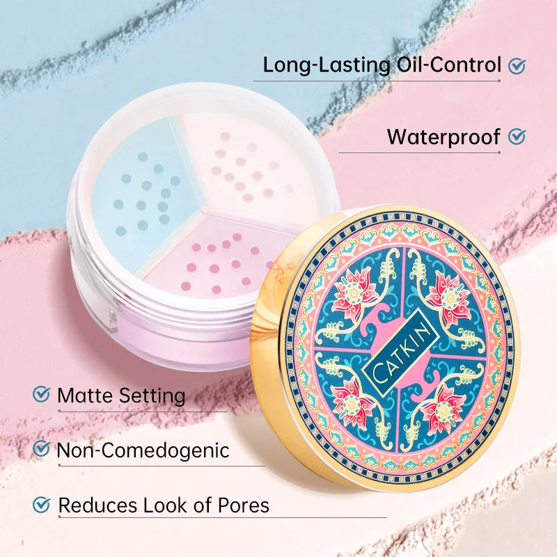 Catkin Trio-Color Lotus Loose Powder 15.6g