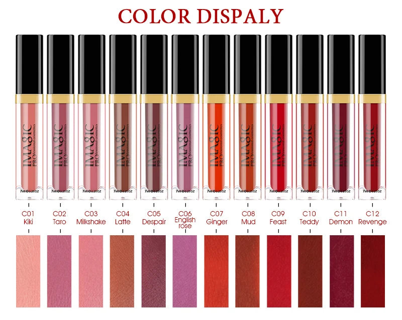 IMAGIC Waterproof Liquid Lipstick (7ml)