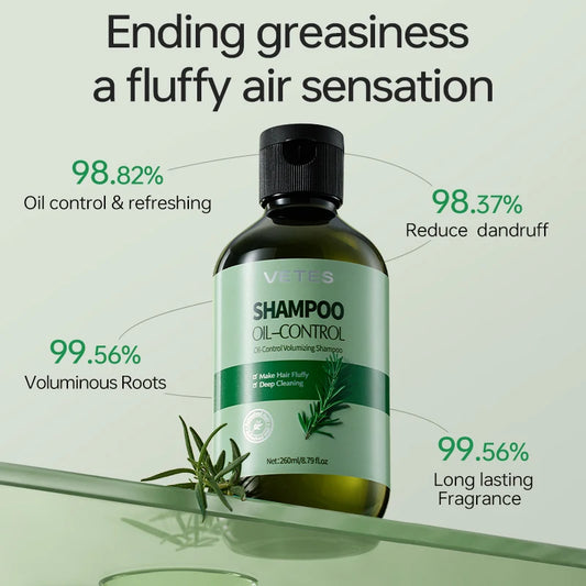 VETES Hair Repair & Balance Set – Shampoo (260ml) + Pumpkin Essence (55ml)