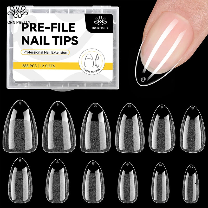 Born Pretty Soft Gel Nail Tips 288pz