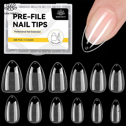 Born Pretty Soft Gel Nail Tips 288pz