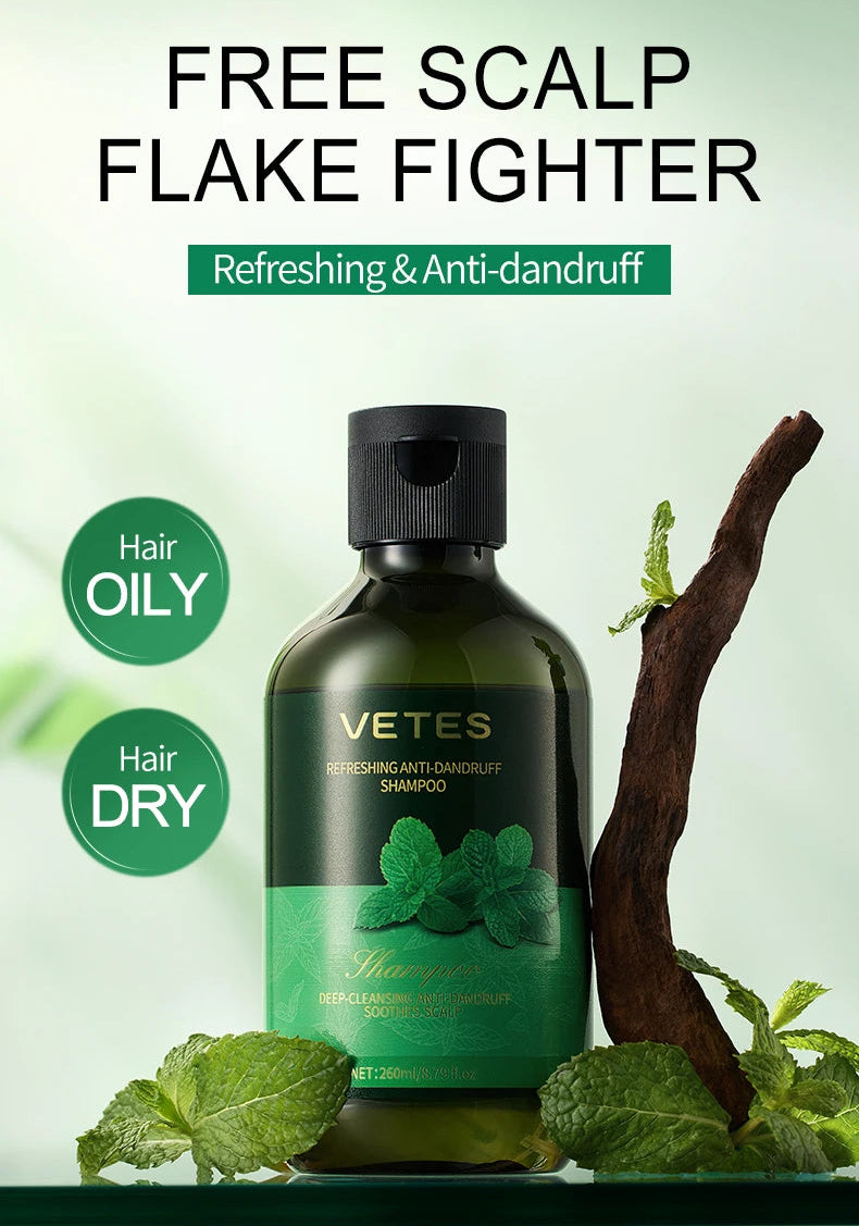 VETES Shampoo Pulizia Profonda e Sollievo dal Prurito 260ml