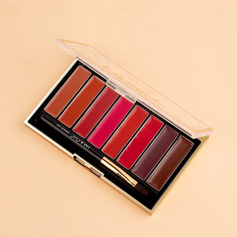 IMAGIC 8-Color Matte Lipstick Palette
