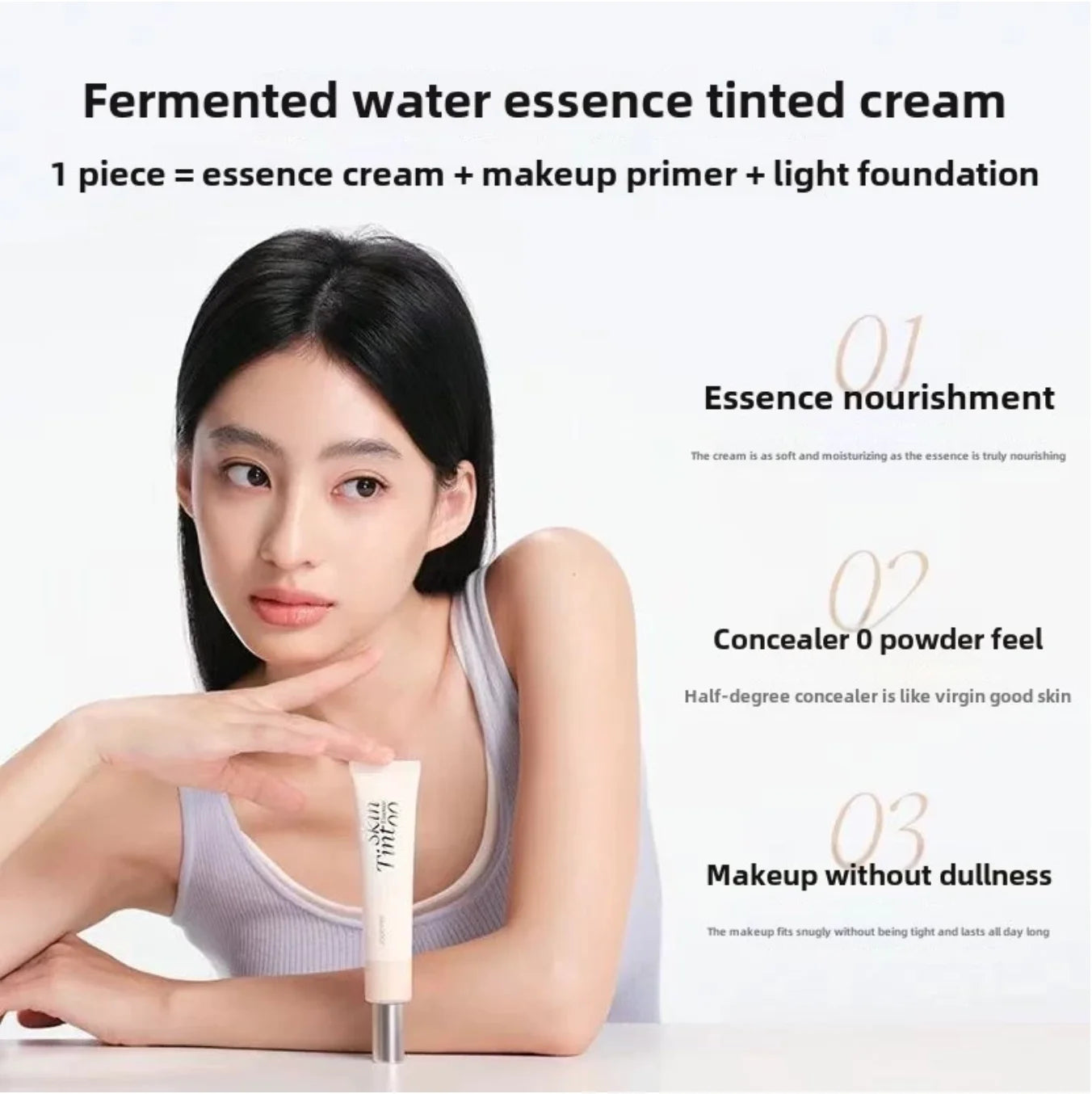 Joocyee Water Essence Skin Tint – Crema Viso Colorata