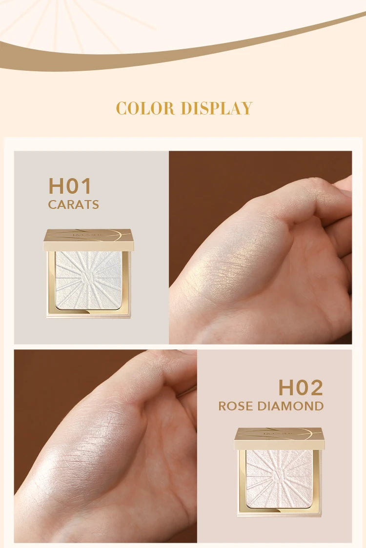 IMAGIC Face Blush & Highlighter Palette