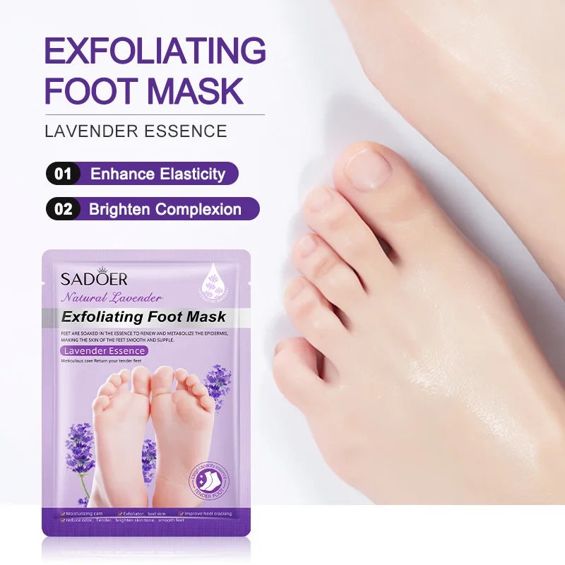 SADOER Milk & Lavender Foot Mask