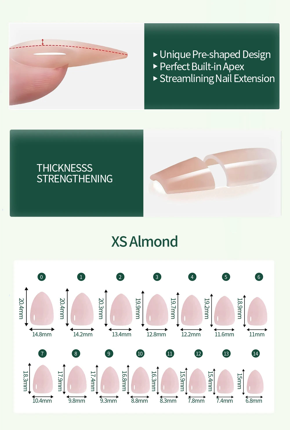 Nailpop Ultra Fit Nude Press On Nails