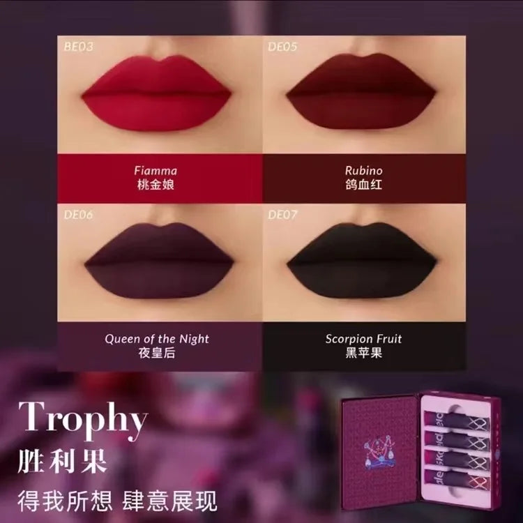 Kaleidos Matte Lip Cream Set