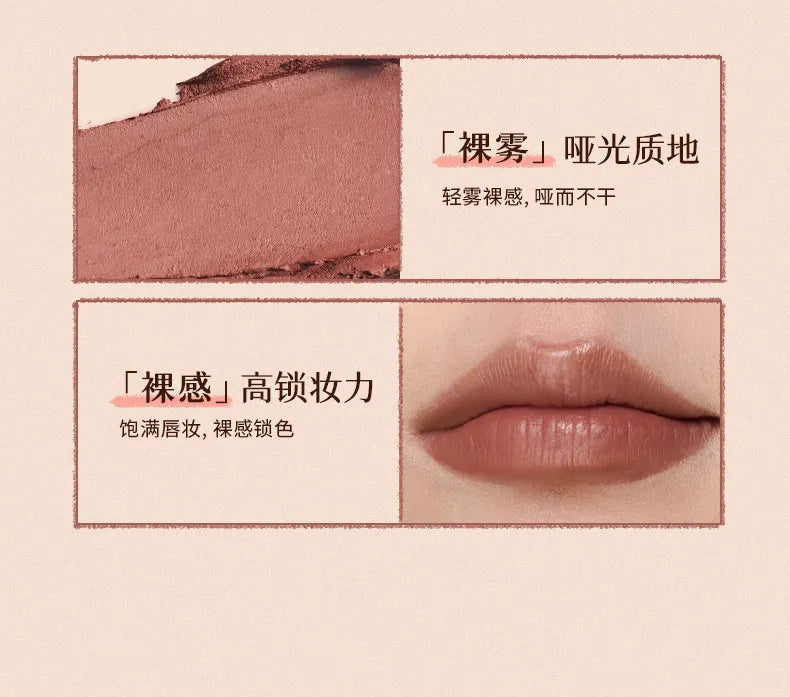 Cheeryep Qianyan Nude Fog Double Head Lipstick Pen