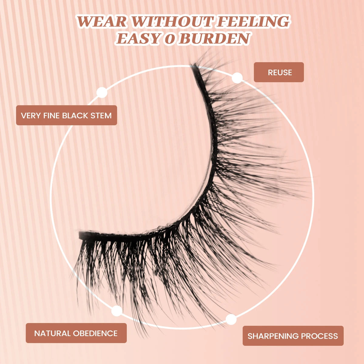 IMAGIC 3D Faux Mink Lashes – 5 Paia