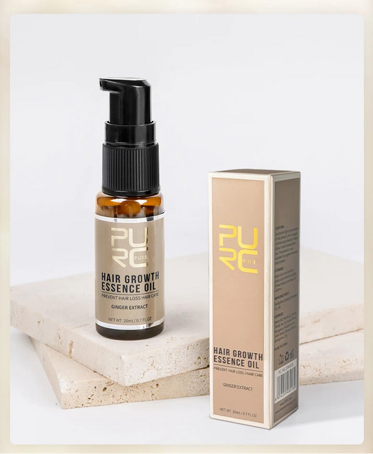 PURC Olio Anticaduta al Ginseng & Zenzero – Trattamento Cuoio Capelluto