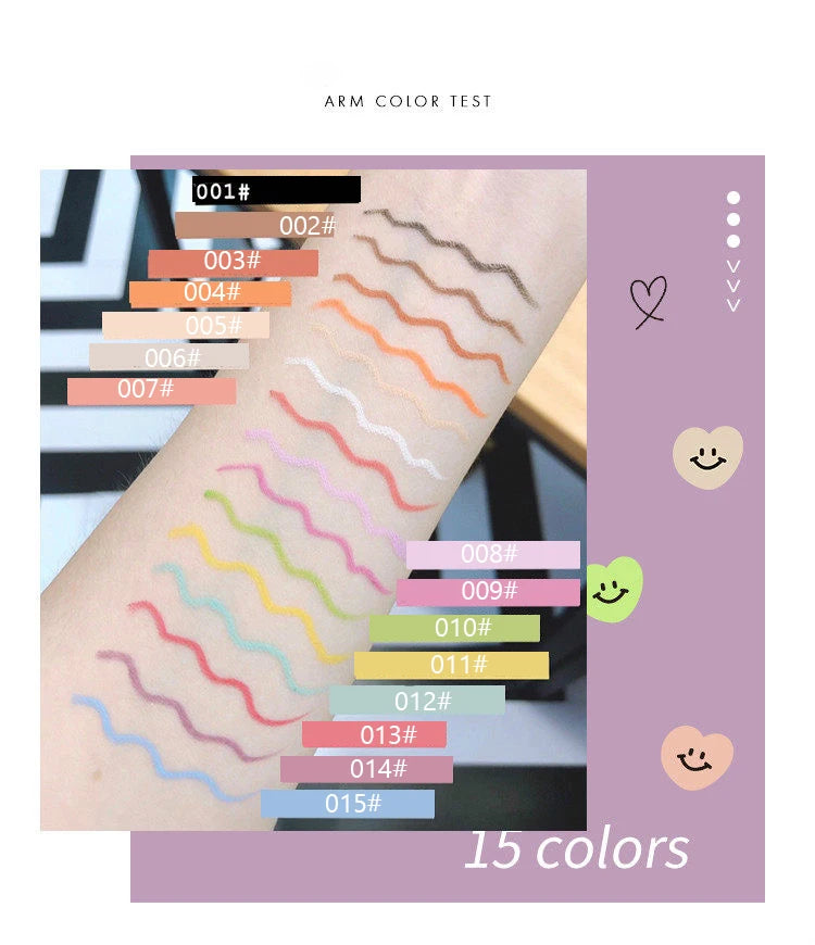 FLORTTE – Smile Heart Series Gel Eyeliner Pencil