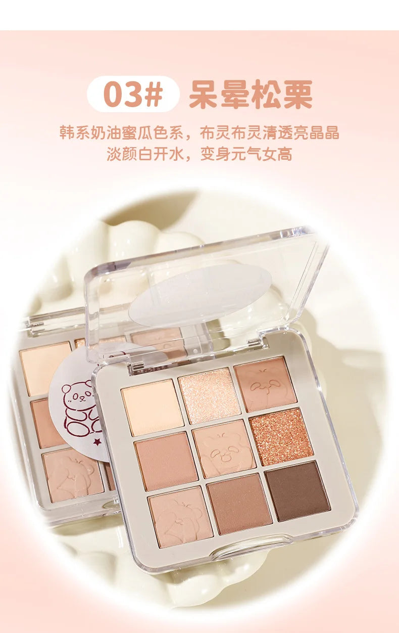 Xixi Trick-or-Treating Nine-Color Eyeshadow (3 versioni)