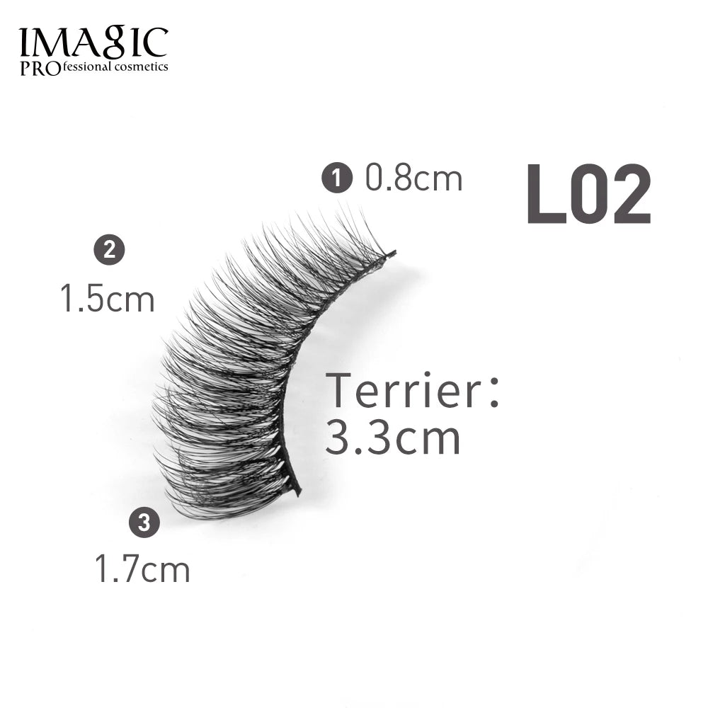 IMAGIC 3D Mink Effect Lashes – 10 Paia