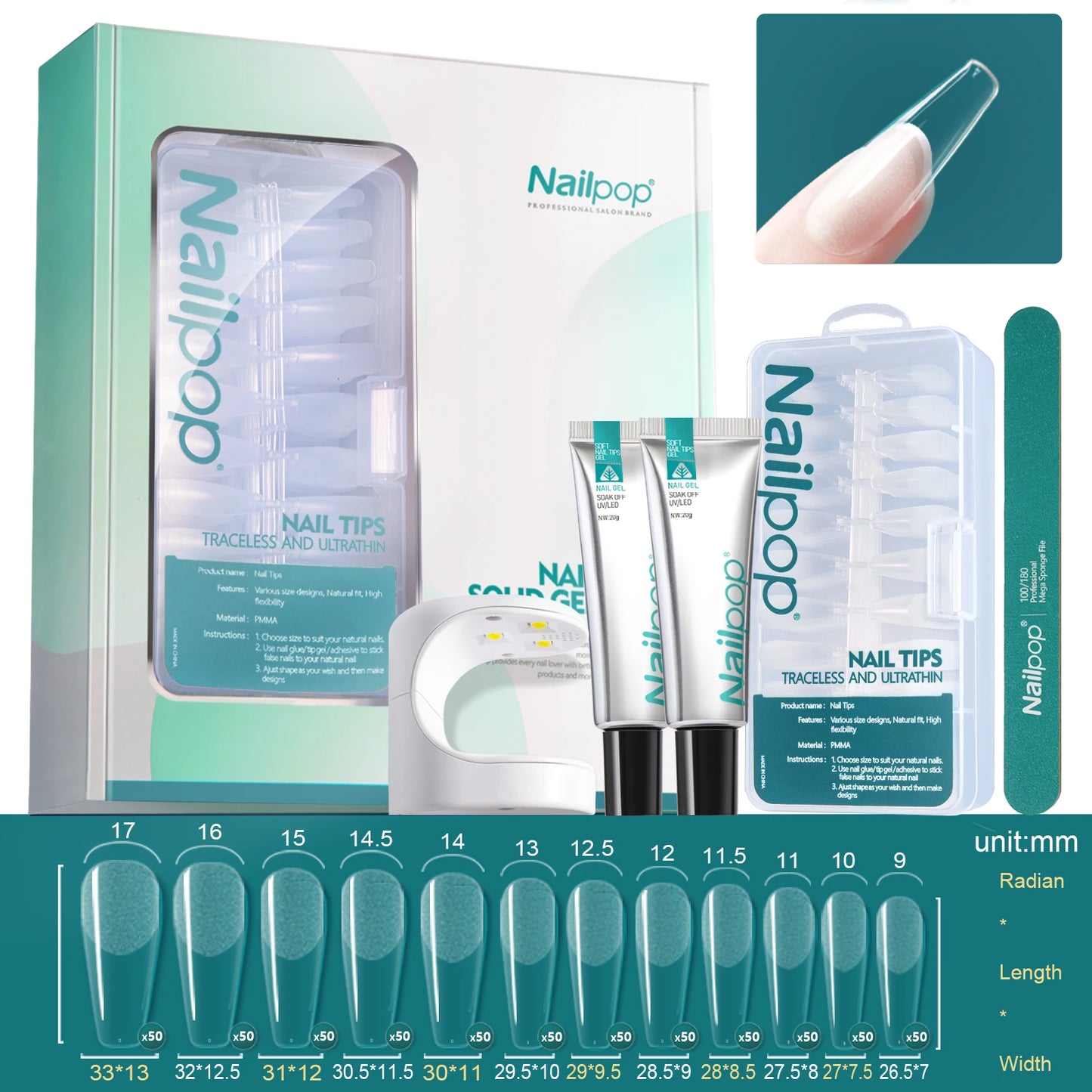 Nailpop Soft Gel Kit