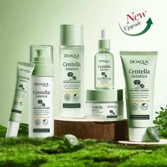 BIOAQUA Centella Skin Care Set – 6 Pezzi Idratanti e Anti-Rughe