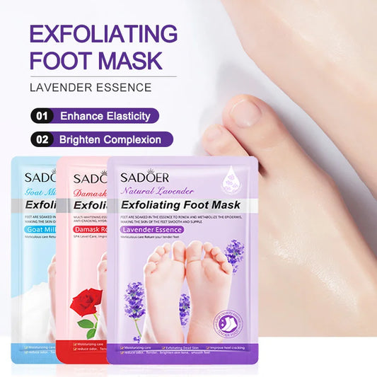 SADOER Milk & Lavender Foot Mask