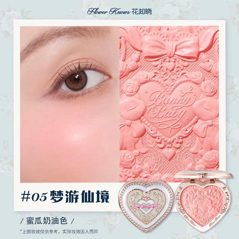 Flower Knows Bunny Garden Collection Rose Blush Powder