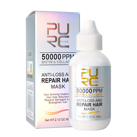 PURC Maschera Capillare Biotina & Collagene – Rinforzo e Luminosità