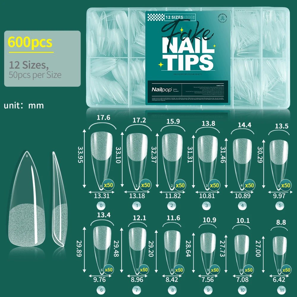 Nailpop Soft Gel X Nail Tips