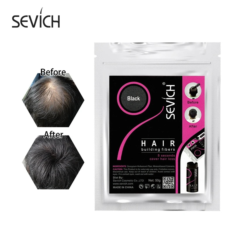 Sevich Hair Building Fibers – Fibre per Capelli (Ricarica)