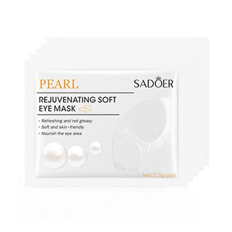 SADOER Crystal Collagen Eye Mask – Maschere Contorno Occhi Idratanti e Anti-Occhiaie (5/10/20 coppie)