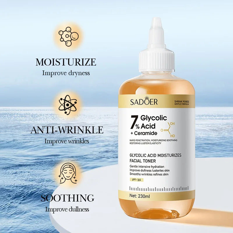 SADOER – Glycolic Acid Toner & Face Serum