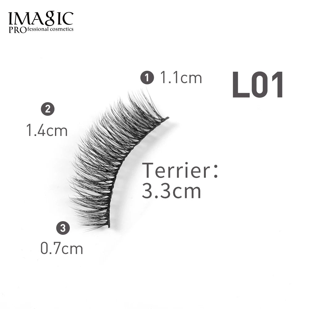 IMAGIC 3D Mink Effect Lashes – 10 Paia
