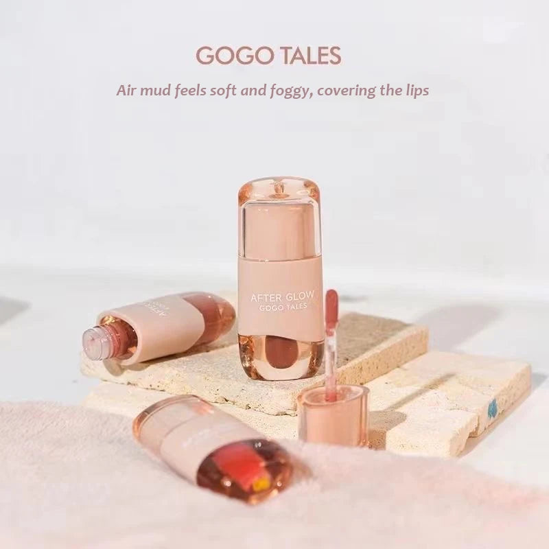 Gogotales Thin Mud Gauze Lip Gloss - Velvet Matte Finish 2.6g