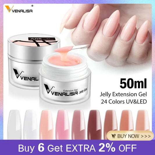 Venalisa Hard Jelly Nail Extension Gel 50ml