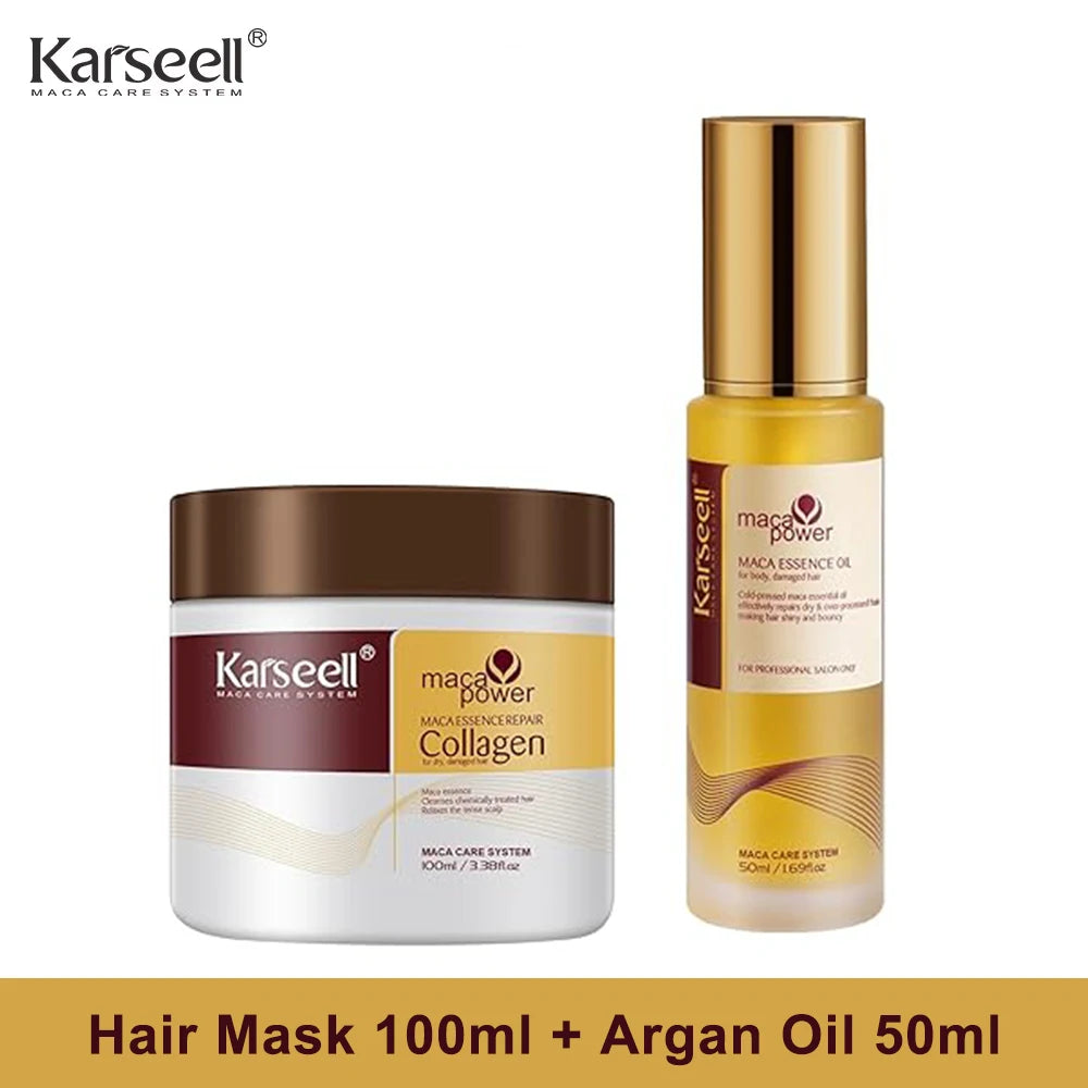 Karseell Collagen Repair Travel Hair Care Set
