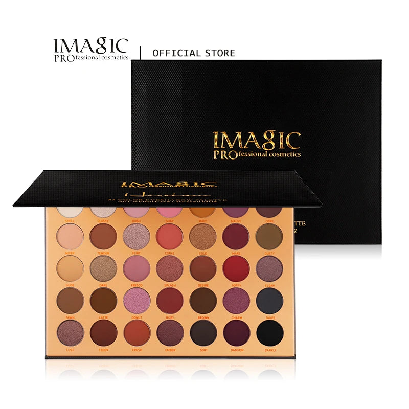IMAGIC Professional 35-Color Eyeshadow Palette