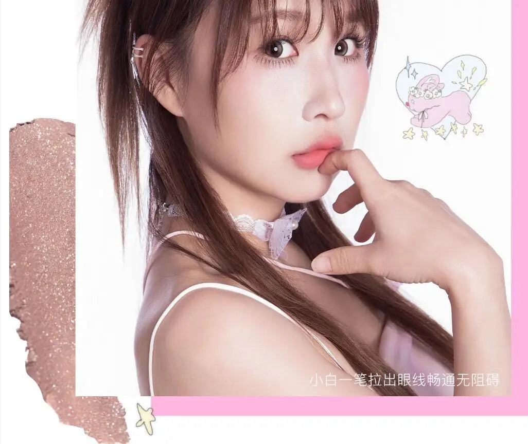 FLORTTE Eyeliner Gel Pen Double Head 2.4g