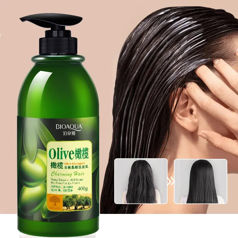 BIOAQUA Professional Olive Anti-Dandruff Shampoo – 400ml