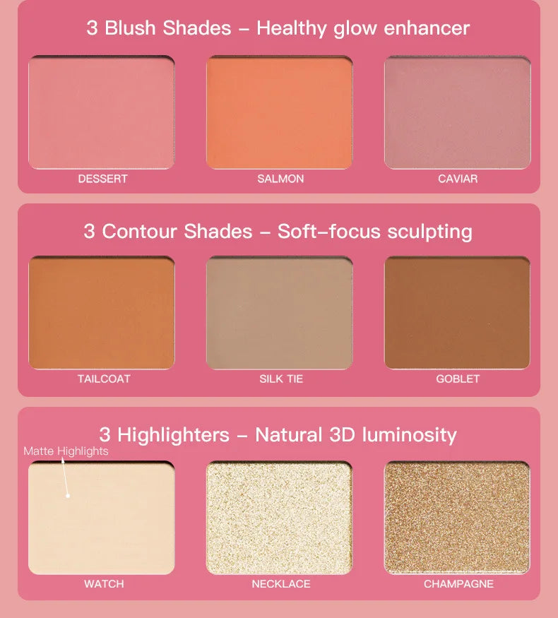 IMAGIC 79-Color 5-in-1 Makeup Palette