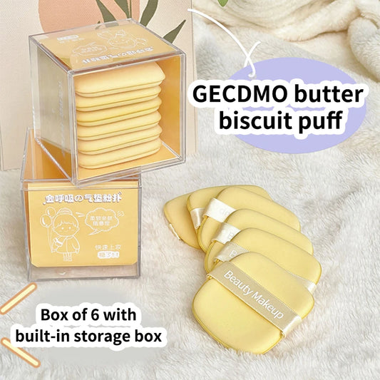 GECOMO Butter Biscuit Dual-Use Cushion Puff