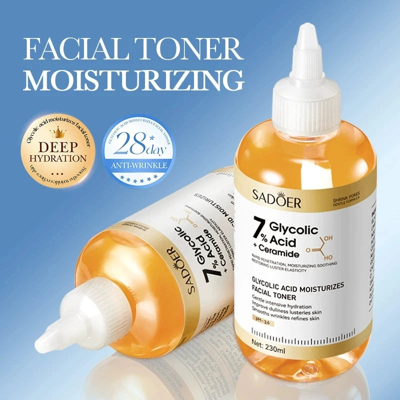 SADOER – Glycolic Acid Toner & Face Serum