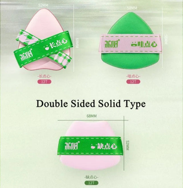 Lishu Set 3 Puff Blender Multiuso