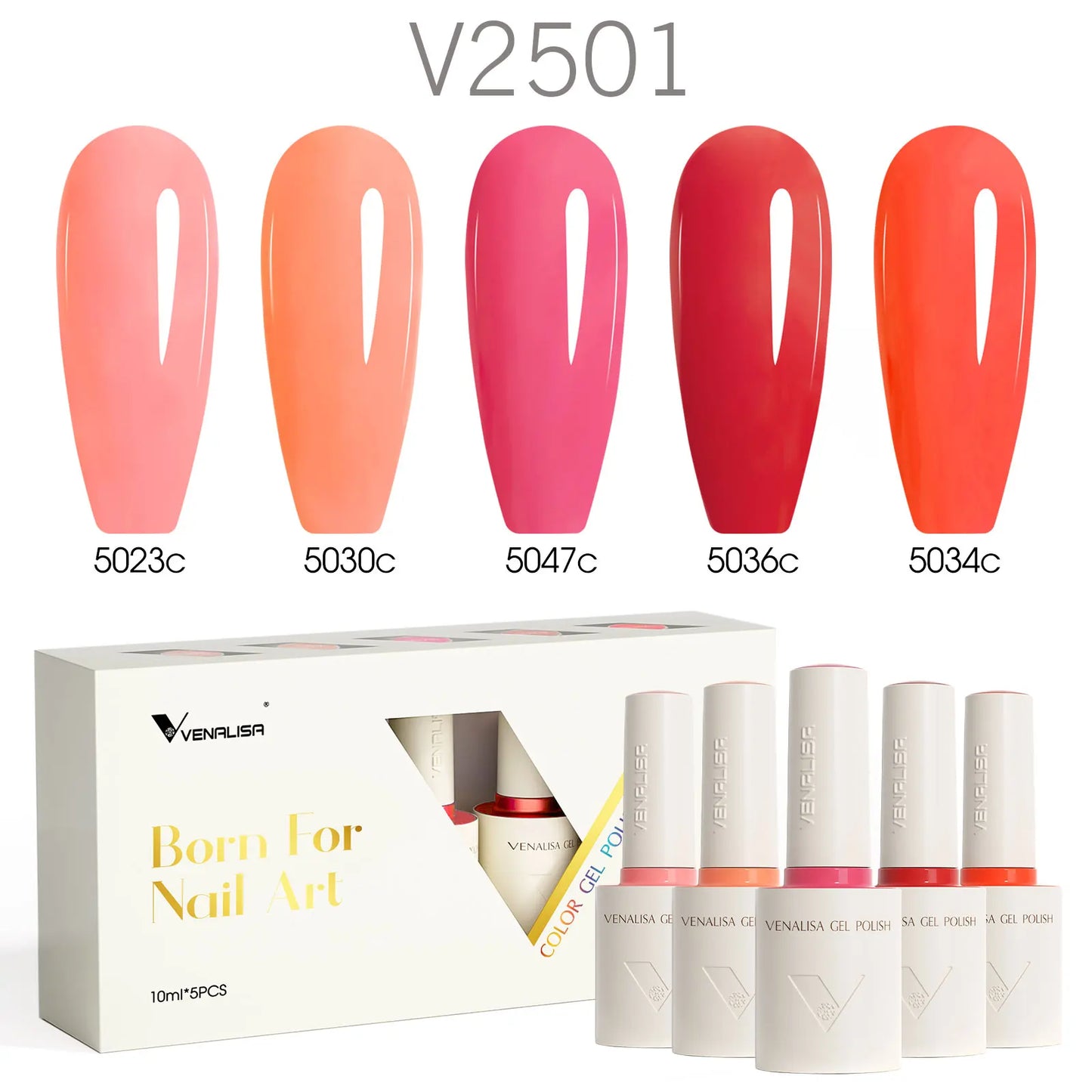 Venalisa 5pz Nail Gel Polish Kit